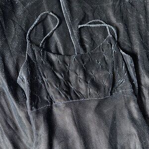 Elegant Vintage Jump Apparel Dark Blue Y2K Shimmer Gown